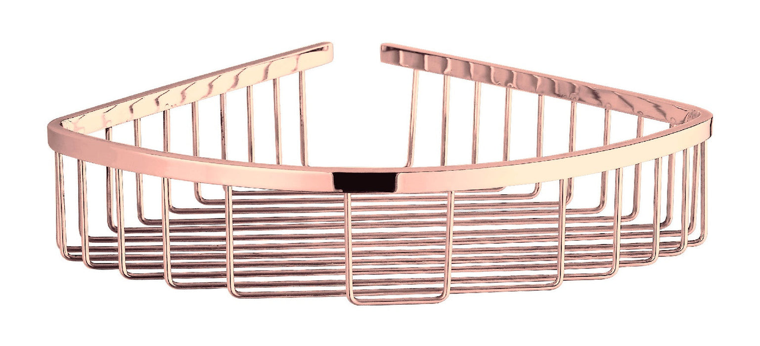 Best-Design Lyon douche draad-hoek-opbergrek Stramo rosé-mat-goud