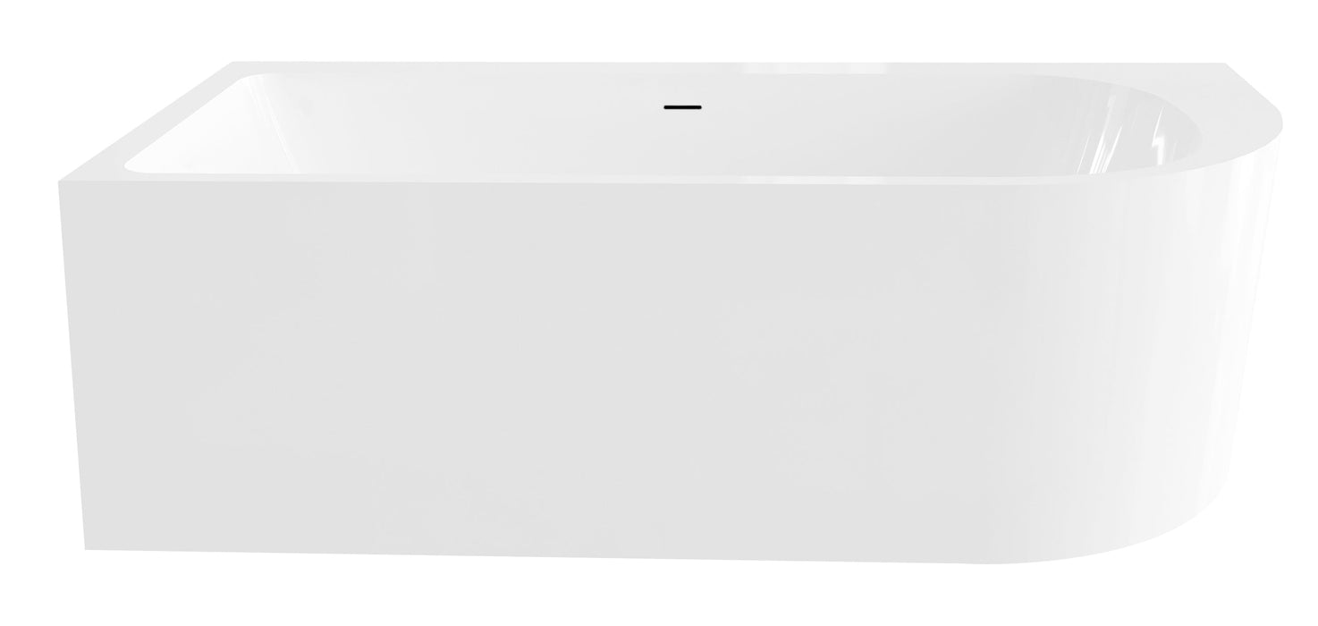 Best-Design Munster-Links Half Vrijstaand Hoekbad 180x80x60cm