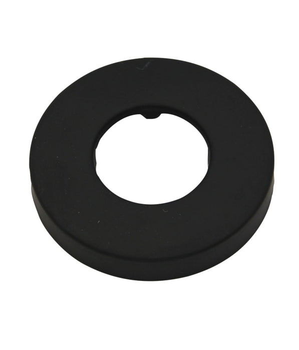 Best-Design rozet Nero tbv.vloerbuis Mat-Zwart