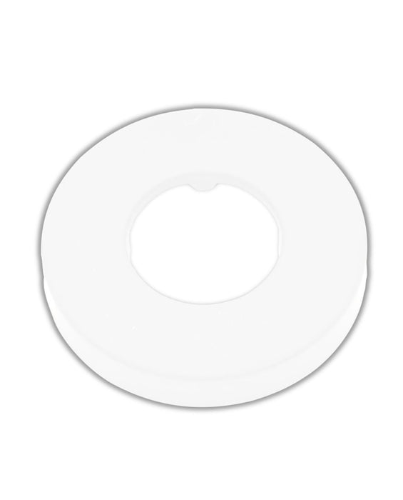 Best-Design rozet White tbv.vloerbuis Mat-Wit