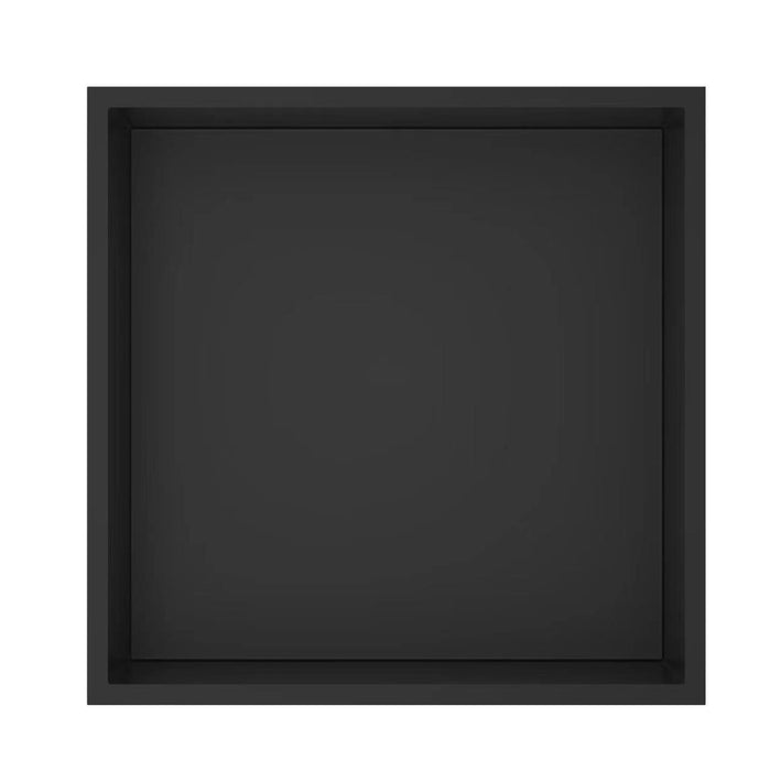 Best-Design Nero Kaya inbouwnis 30.5x30.5x7 cm mat-zwart