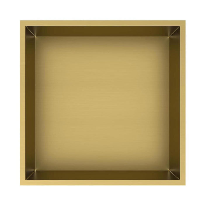 Best-Design Nancy Kaya inbouwnis 30.5x30.5x7 cm mat-goud