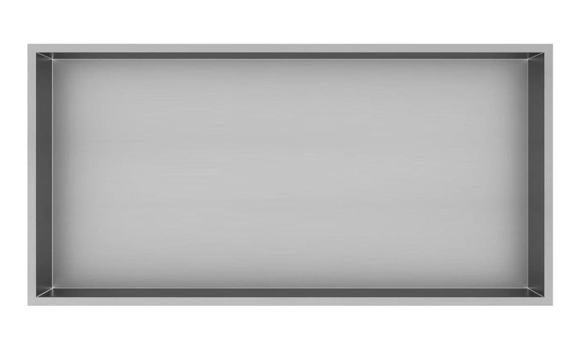 Best-Design Ore Lotus inbouwnis 61x30.5x7 cm RVS