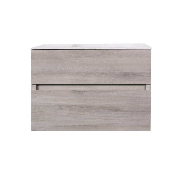 Best-Design Splash-Grey-Greeploos meubel onderkast 2 laden zonder wastafel 80cm