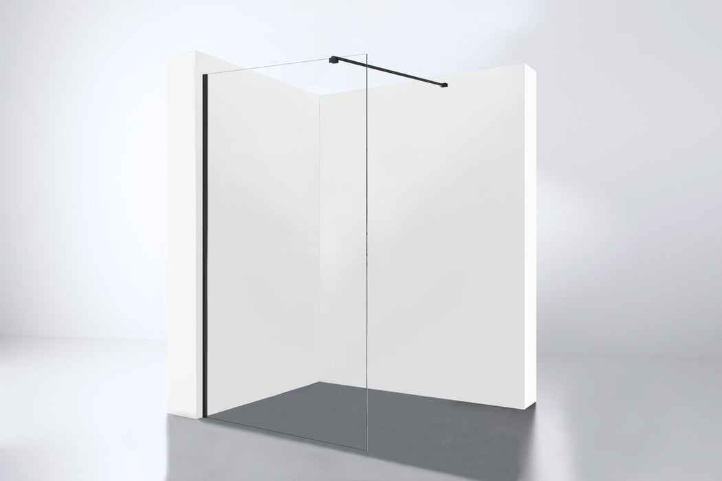 Best-Design Dalis-800-Nero inloopdouche NANO 8mm glas mat-zwart