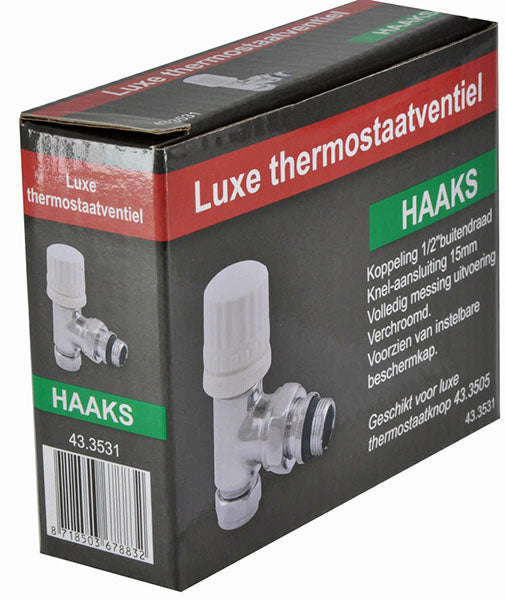 luxe therm.voorber.vent.1/2''x15 (M22) knel haaks chroom