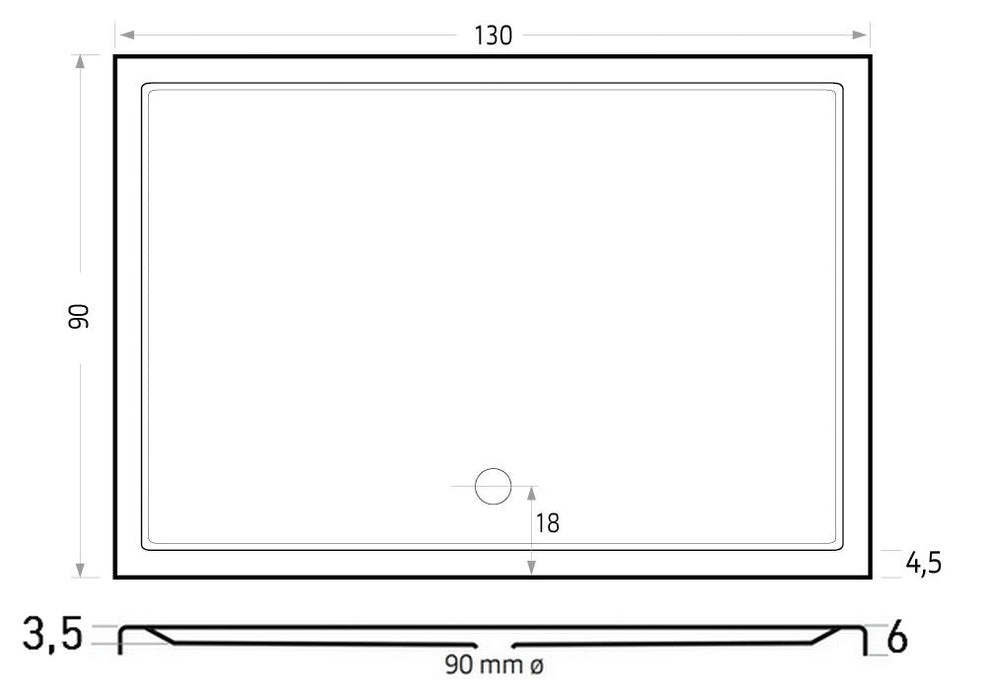 Mariana Plus  130x90  edelweiss