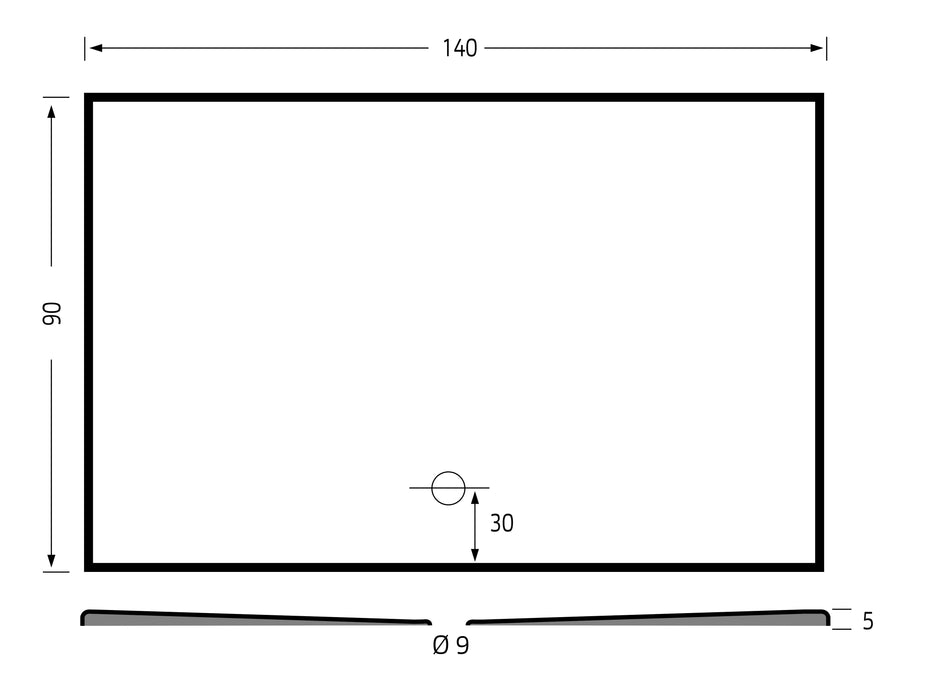 Flat Plus  140x90  manhattan