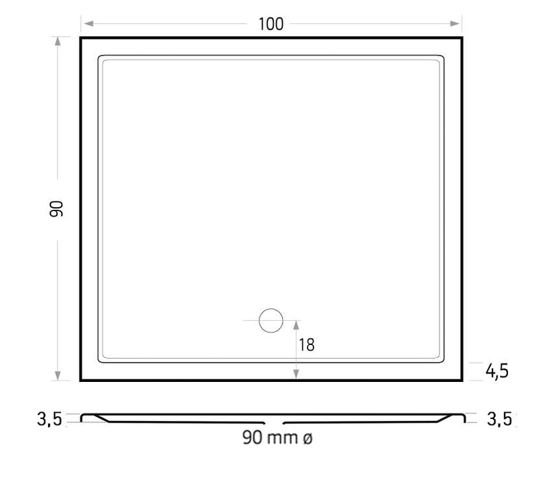 Mariana  100x90  cement