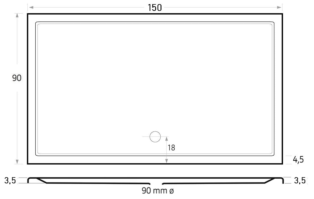 Mariana  150x90  crème