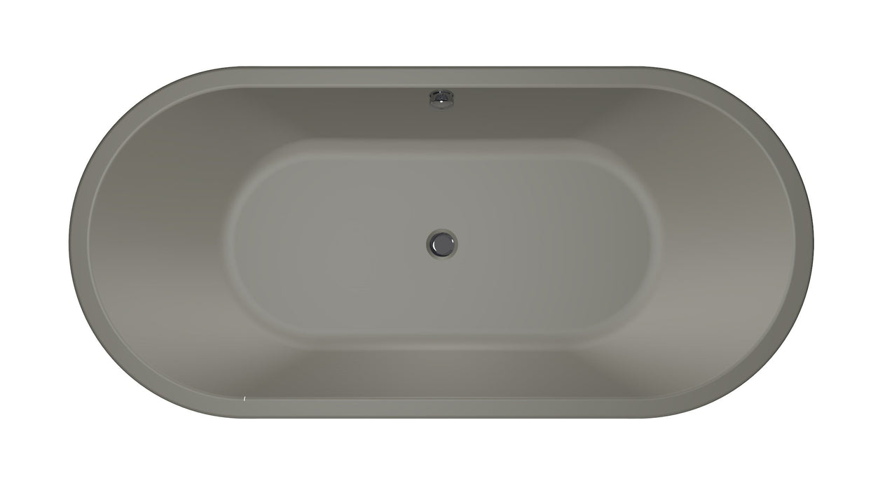 Rens XS  155x75x60 cement incl. 7006 badafvoer/vulcombinatie goud geborsteld