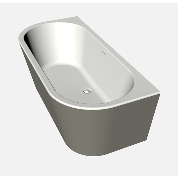 Charley XS  165x75 Bicolor edelweiss/cement incl. 7006 badvulcombi  grafiet