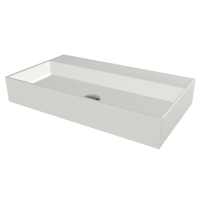 Dolce Keramische wastafel 80  Wit mat