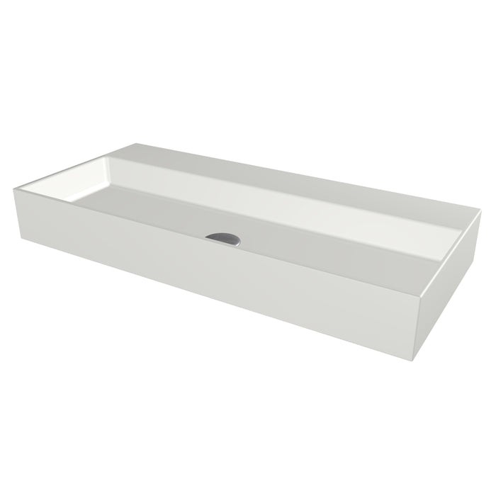 Dolce Keramische wastafel 100 Wit mat
