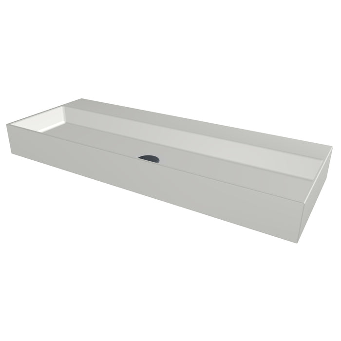 Dolce Keramisch wastafelblad 120 Wit mat