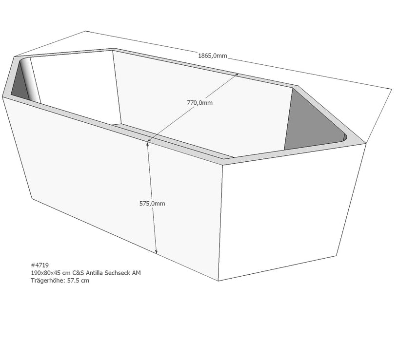 PS Baddrager, Antilla  190x80