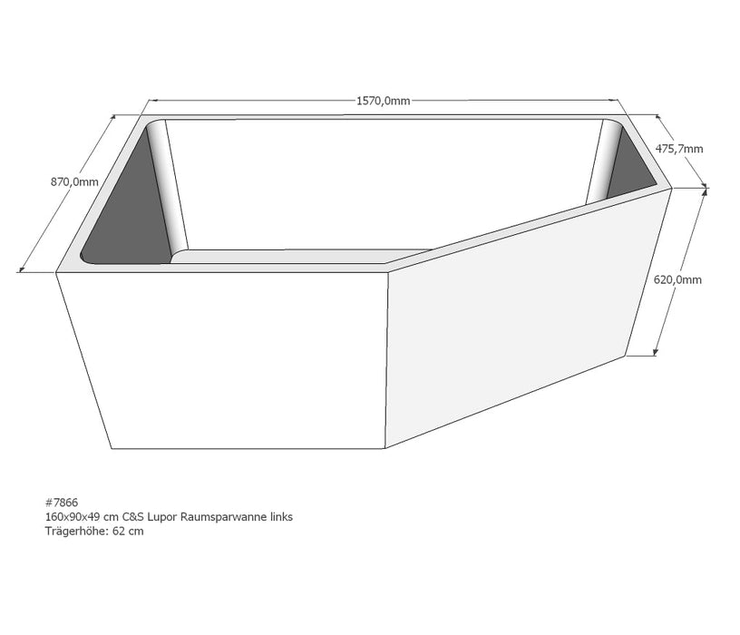 PS Baddrager, Society 160 Links  160x90x62