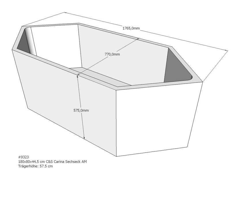 PS Baddrager, Lucia  180x80x57,5