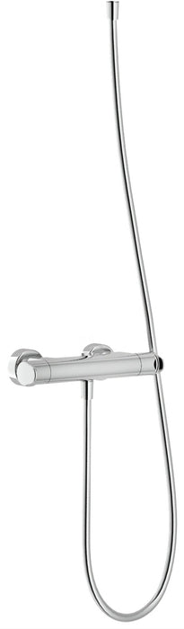 Cinca - basis voor douche opbouwset chroom