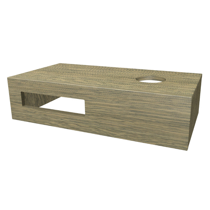 One Fonteinblad 40x10x21 Clay Oak glad