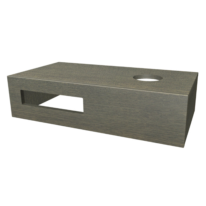 One Fonteinblad 40x10x21 Buffalo Brown glad