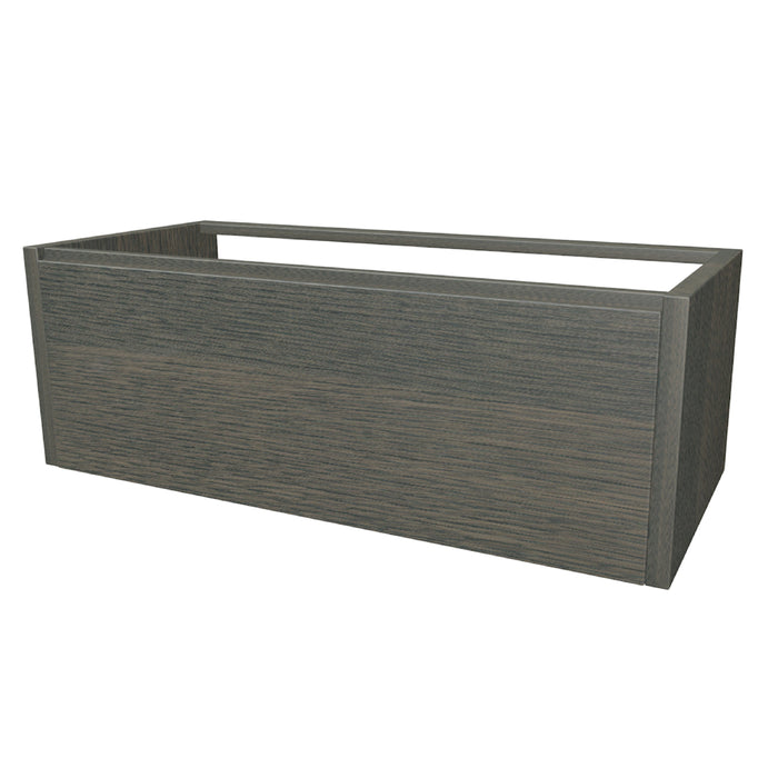 One Onderkast met 1 lade 104 incl. stolwanden zonder topblad Leem Oak Geborsteld