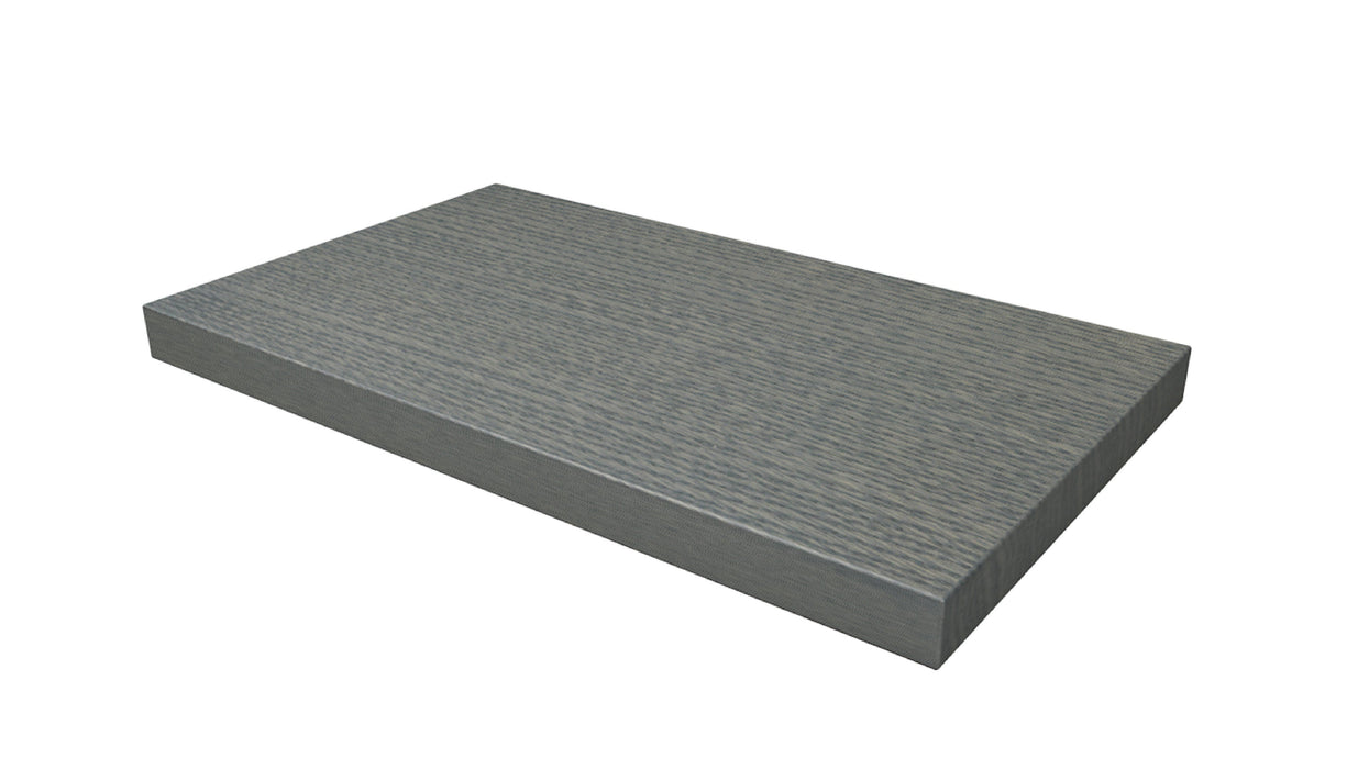 One Nisplank 60 zelf op maat te zagen 60x35x4 Stone Grey glad