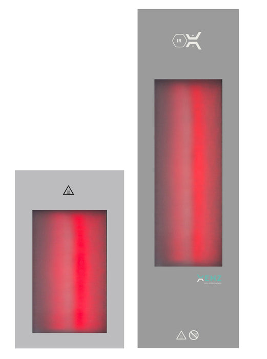 Feel Good Shower IR-S 33,4x20,7x13,5 + IR-M 68,4x20,7x13,5 (1250W) Grijs