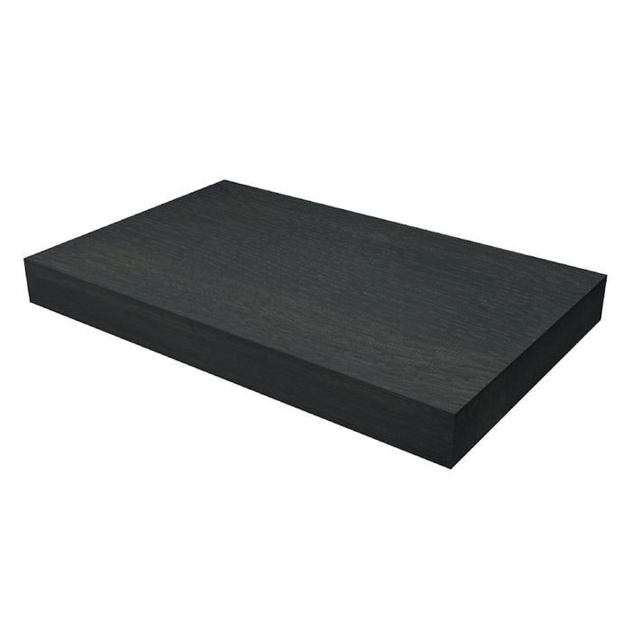 One Wandplank eiken met blinde bevestiging 40 Dusk Grey glad