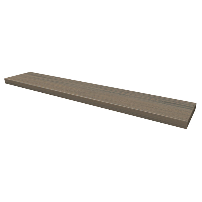 Young Wandplank met blinde bevestiging 80 Cemento 80x15x2,5