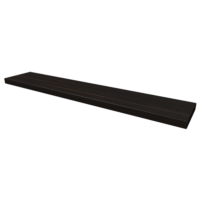 Young Wandplank met blinde bevestiging 80 Negro oak 80x15x2,5