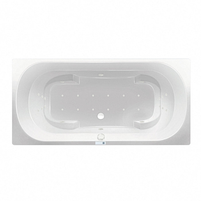 Premium 3 Luxe, Lucht-water(hydro)massagesysteem (zichtdelen in wit mat)
