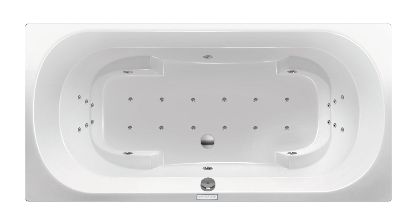 Premium 3 Luxe, Lucht-water(hydro)massagesysteem (zichtdelen in chroom)