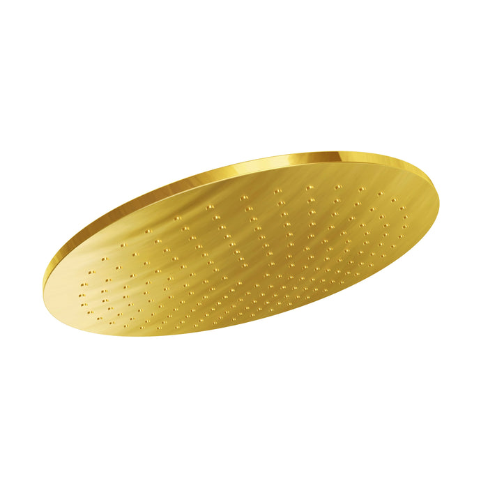 Meerprijs extra optie: regendouche 30 cm goud geborsteld