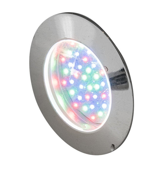 Kleurverlichting inbouw Chroom